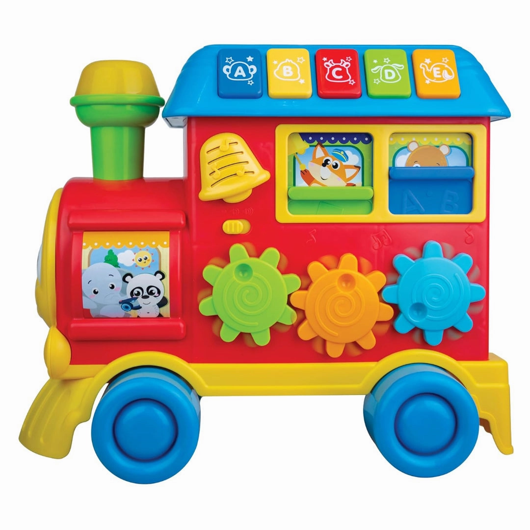 WinFun Walker Ride-on Learning Train - Boy or Girl Ages 12 to 36 Months