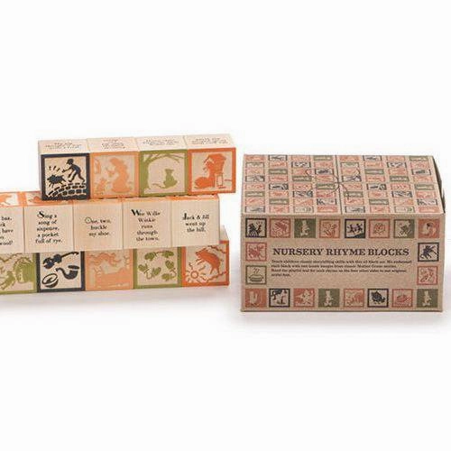 Wooden Nursery Rhyme Blocks