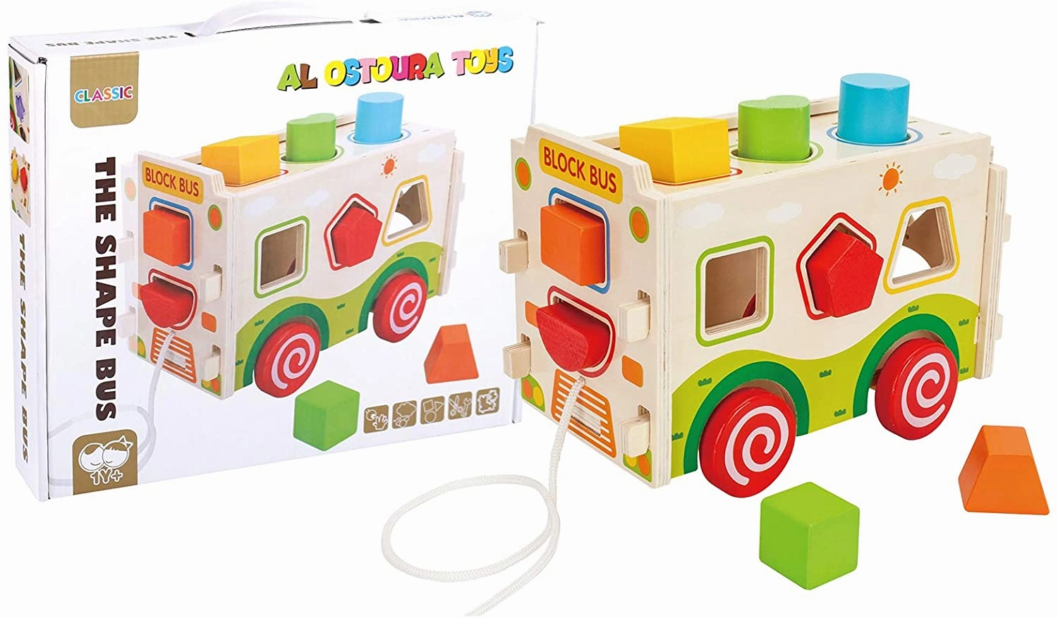 Wooden Shape Bus