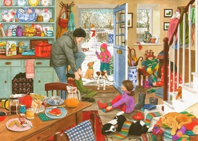 Woolly Hats & Wellies - 1000 Piece Jigsaw Puzzle