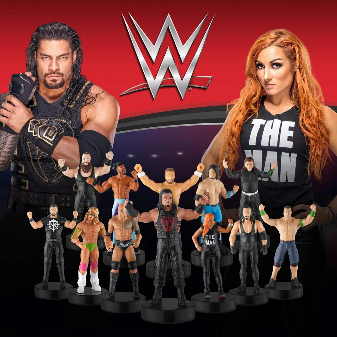 WWE 12 Pack Deluxe Box Stampers Brand New Ultimate Warrior, 12 pcs Deluxe Pack (S1)