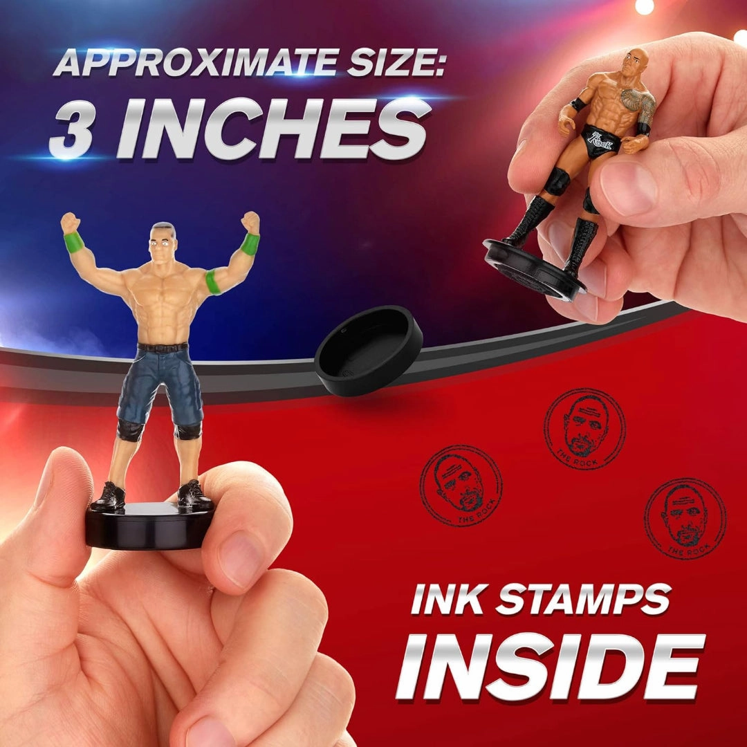 WWE 12 Pack Deluxe Box Stampers Brand New Ultimate Warrior, 12 pcs Deluxe Pack (S1)