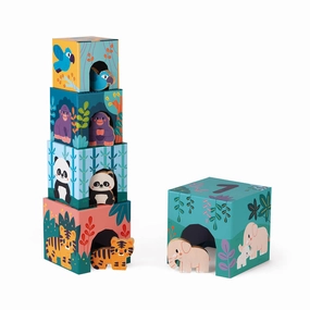 Wwf Animal Figurines Stacking Pyramid