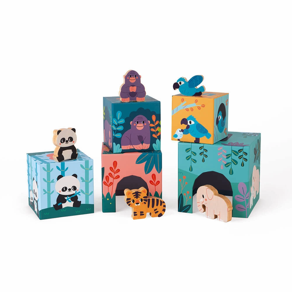 Wwf Animal Figurines Stacking Pyramid