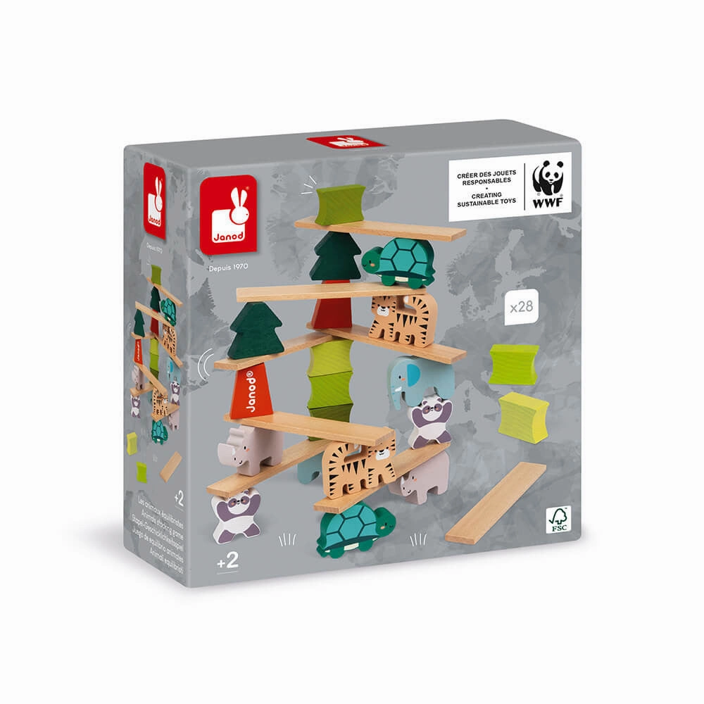 Wwf Animals Stacking Game