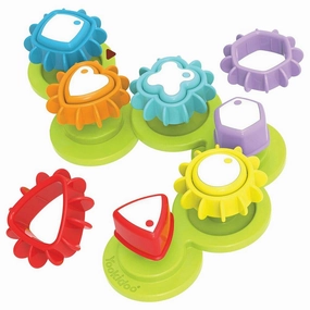 Yookidoo Shape N Spin Gear Sorter Kids Acitvity Toy - Multicolor