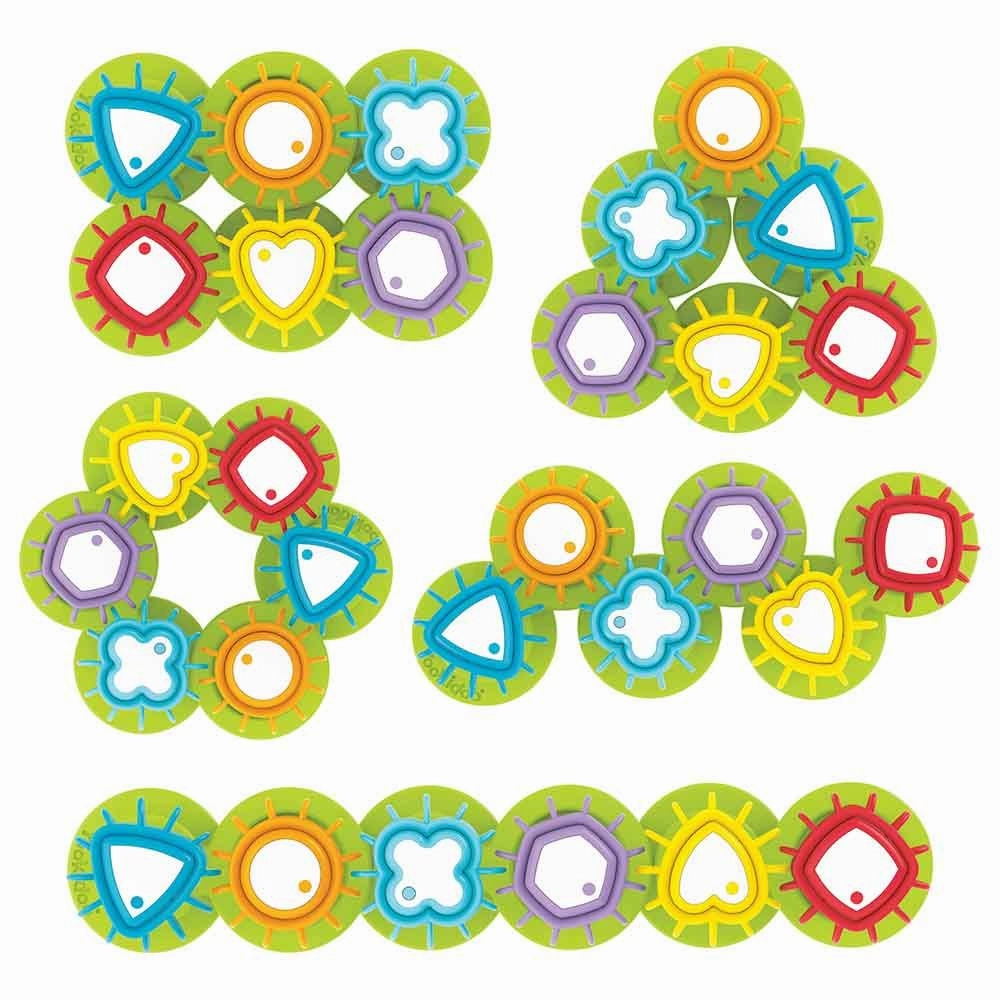 Yookidoo Shape N Spin Gear Sorter Kids Acitvity Toy - Multicolor