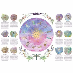 Zodiac Wheel of the Year Print